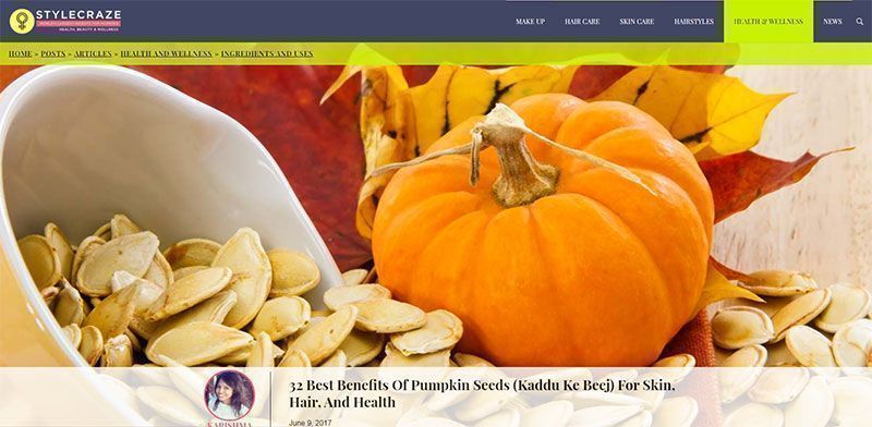 all about pumpkin seed oil and hairs