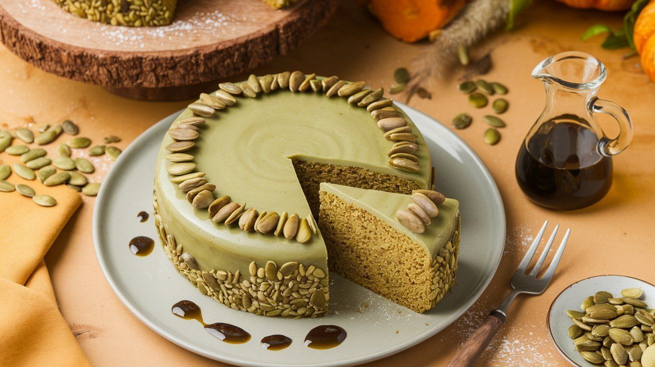 Picture Austrian Pumpkin Seed Cake