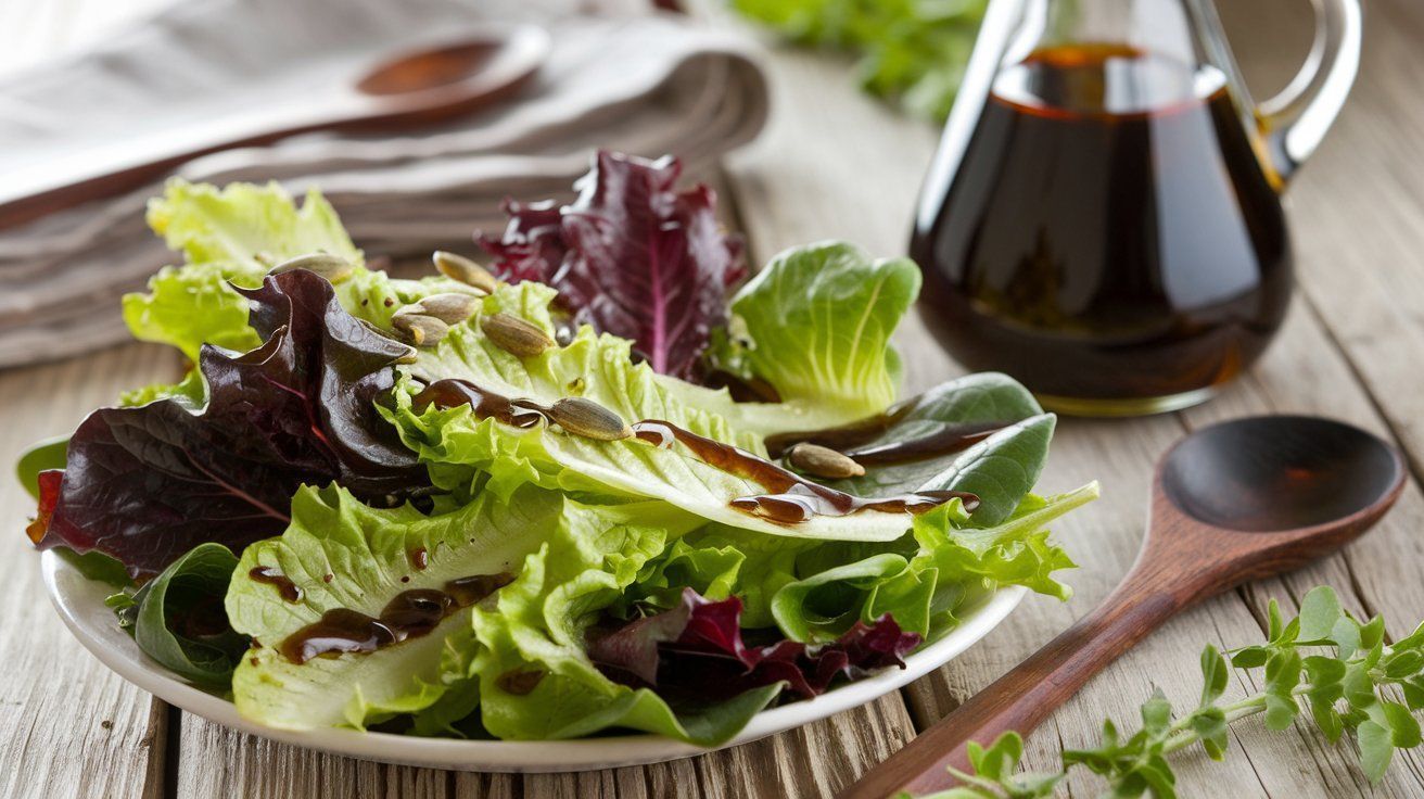 Picture Lettuce with Pumpkin Seed Oil