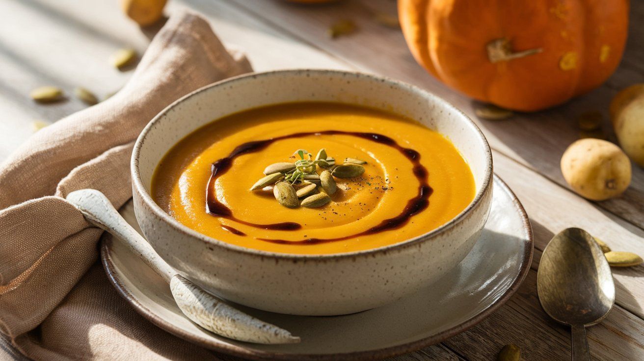 Picture Pumpkin and Potato Soup