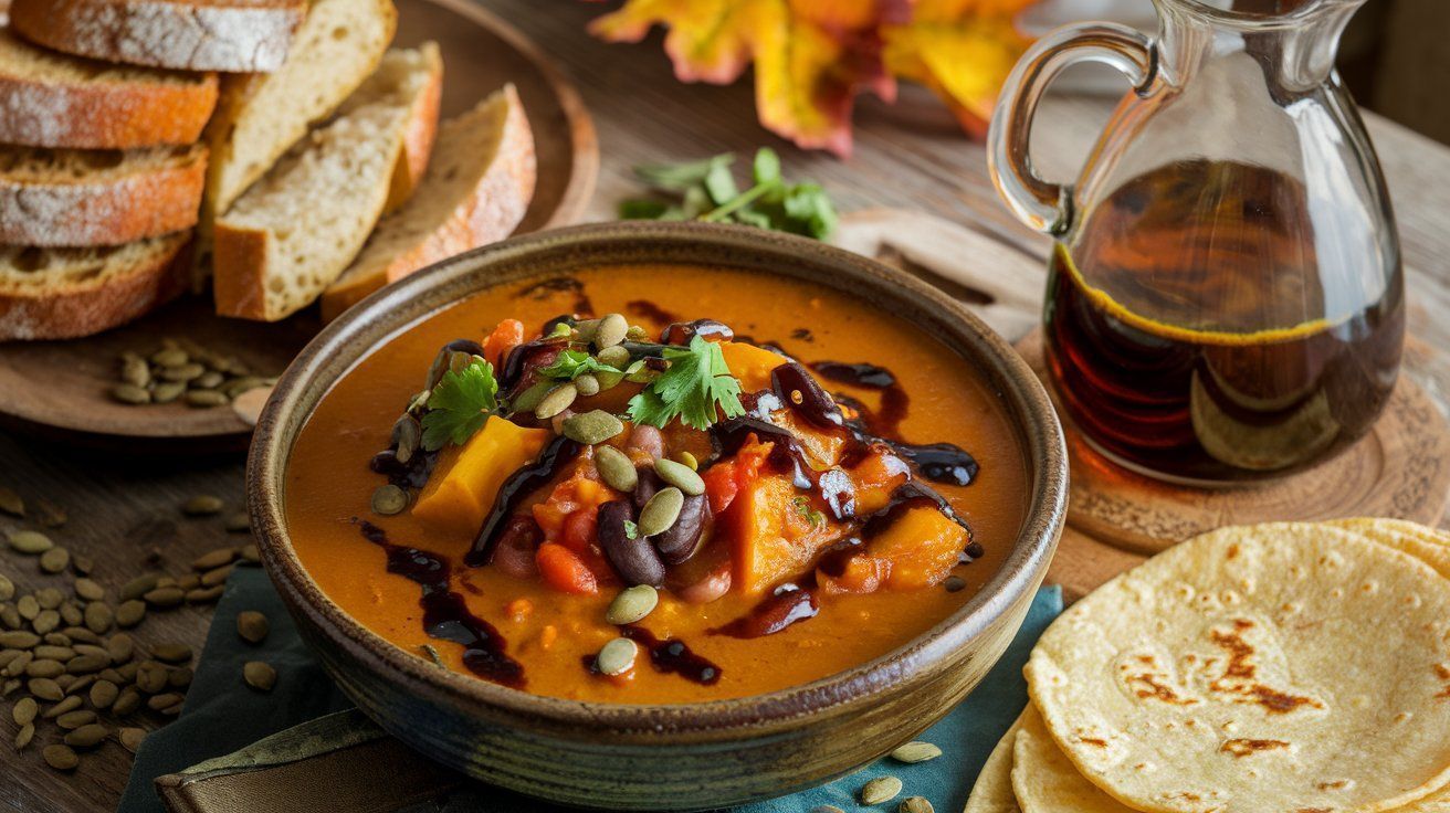 Picture Pumpkin Hotpot from the Table of Emperor Montezuma II.