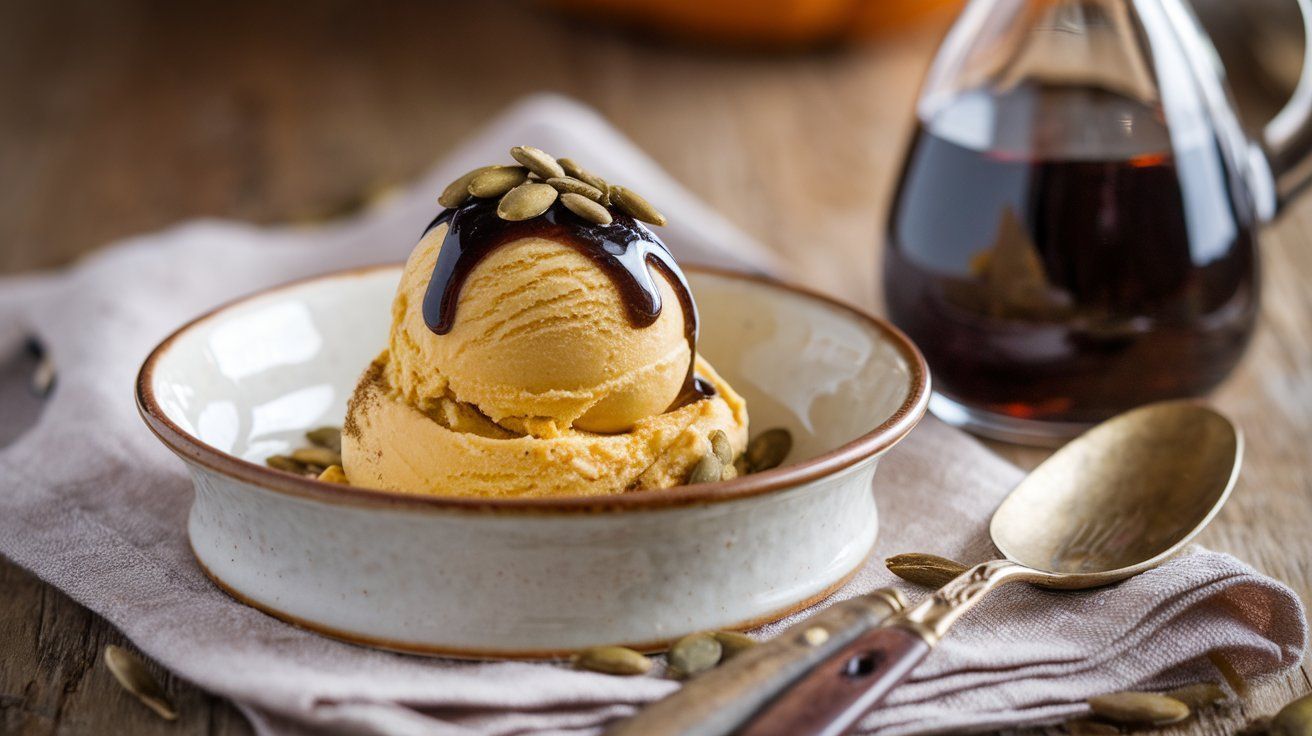 Picture Pumpkin Ice Cream I