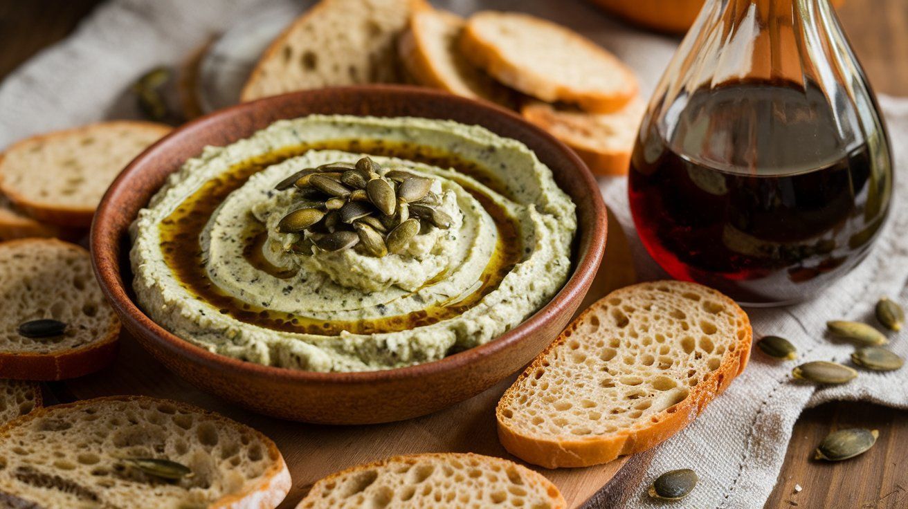 Picture Pumpkin Seed-Cheese-Spread