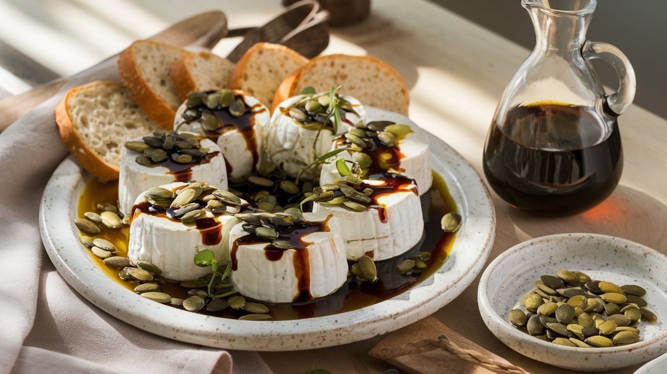 Picture Marinated Goat Cheese