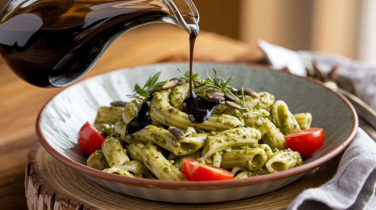 Picture Pasta Salad with Pumpkin Seed Pesto