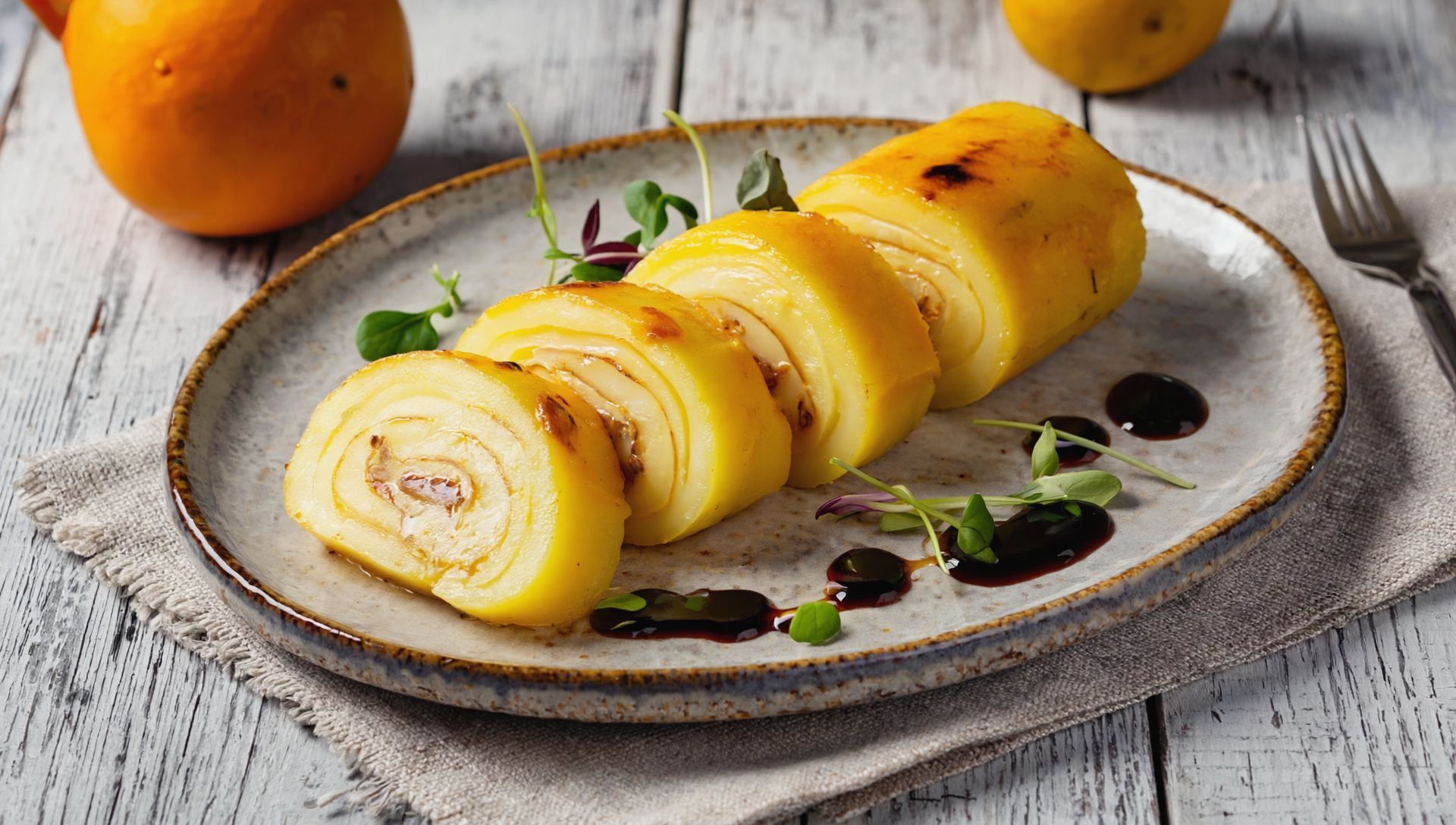 Picture Potato Roulade