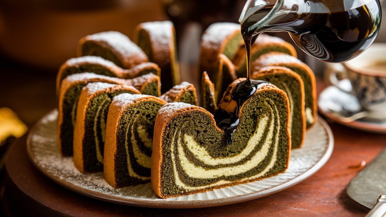 Picture Pumpkin Seed Oil Marble Cake