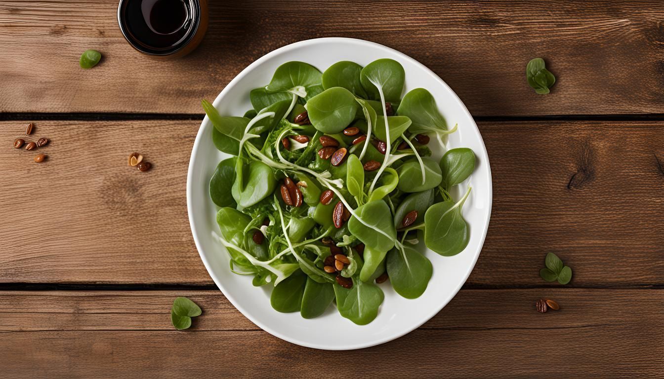 Picture Lamb‘s Lettuce Salad