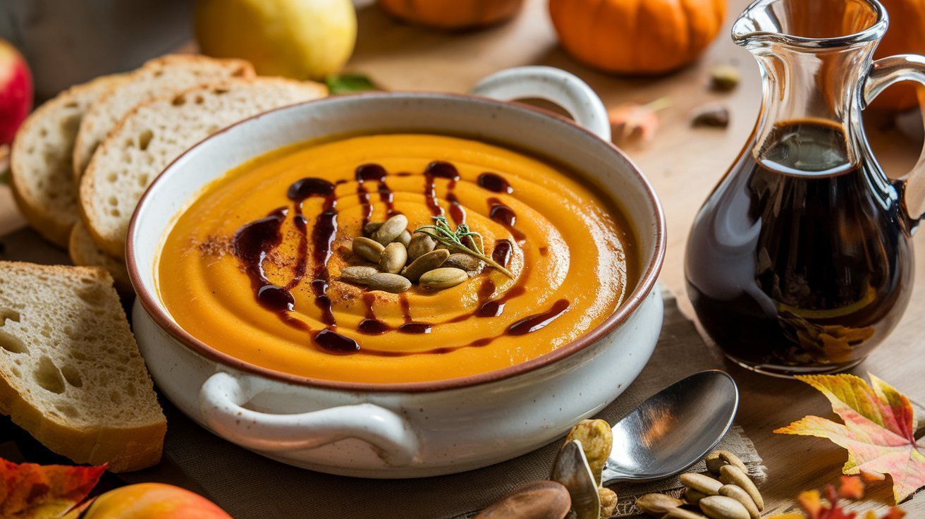 Picture Spiced Apple-Pumpkin Soup